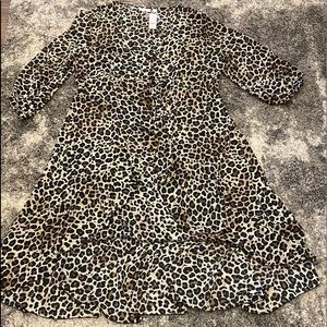 New York and Company Ruffle Tunic/Duster